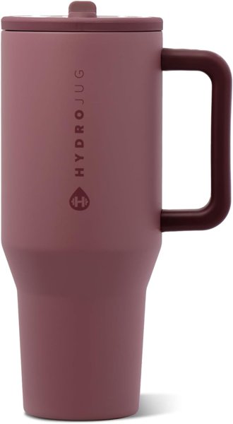 HydroJug Traveler 40 oz tumbler in Canyon Rose